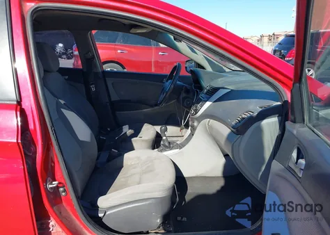 2012 Hyundai Accent Gls from USA, damaged, VIN KMHCT4AE3CU120213